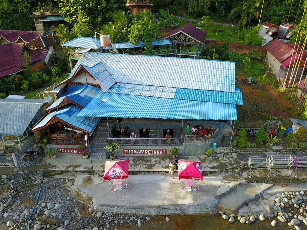 Thomas' Retreat Bukit Lawang Hotel Exterior foto